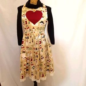 NWT.  CHRISTMAS 🎄 SNOWMEN PRINT CONVERTIBLE APRON